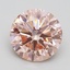 3.01 Ct. Fancy Intense Pink Round Lab Grown Diamond