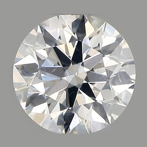 Round diamond — real photo