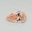 0.31 Ct. Fancy Intense Pink Pear Lab Grown Diamond