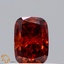 0.34 Ct. Fancy Orange Cushion Lab Grown Diamond