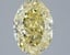 3.57 Ct. Fancy Intense Yellow Oval Lab Grown Diamond