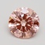 2.00 Ct. Fancy Intense Pink Round Lab Grown Diamond