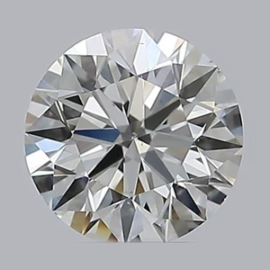 Round diamond — real photo