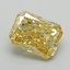 1.03 Ct. Fancy Vivid Yellow Radiant Lab Grown Diamond