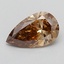 1.50 Ct. Fancy  Brown Pear Lab Grown Diamond