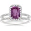 Platinum Cambria Diamond Ring with Whisper Diamond Ring (1/10 ct. tw.)