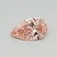 0.30 Ct. Fancy Vivid Pink Pear Lab Grown Diamond