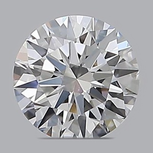Round diamond — real photo