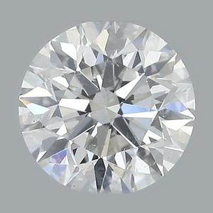 Round diamond — real photo
