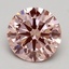 2.11 Ct. Fancy Intense Pink Round Lab Grown Diamond