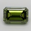 4.03 Ct. Fancy Vivid  Green Emerald Lab Grown Diamond