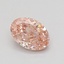 0.63 Ct. Fancy Vivid Pink Oval Lab Grown Diamond