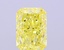 1.58 Ct. Fancy Intense Yellow Radiant Lab Grown Diamond
