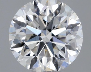 Round diamond — real photo