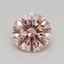 0.48 Ct. Fancy Intense Pink Round Lab Grown Diamond