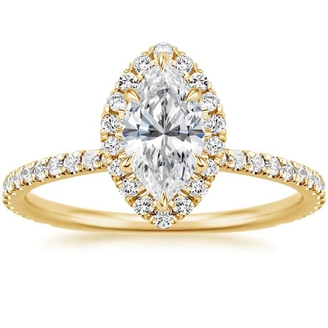18K Yellow Gold Waverly Diamond Bridal Set (2/3 ct. tw.)