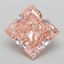 5.01 Ct. Fancy Vivid  Pink Princess Lab Grown Diamond