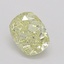 0.46 Ct. Fancy Yellow Cushion Diamond