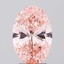 2.72 Ct. Fancy Vivid Pink Oval Lab Grown Diamond