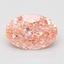 1.59 Ct. Fancy Vivid Pink Oval Lab Grown Diamond