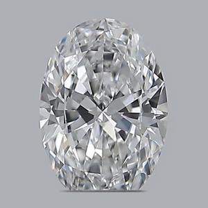 Oval diamond — real photo