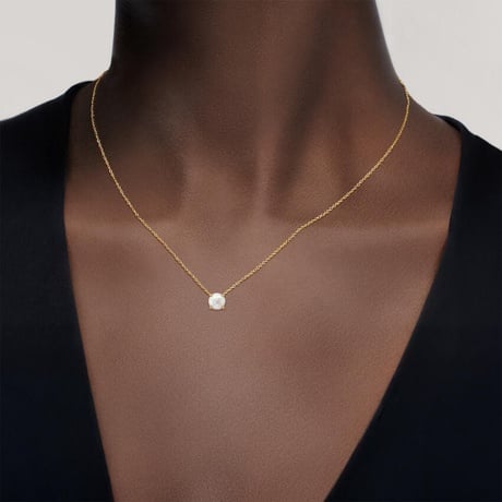 Opal Solitaire Pendant