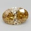 1.53 Ct. Fancy Intense  Yellow Oval Lab Grown Diamond