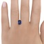 9.4x7.4mm Unheated Violet Oval Tanzanite, smalladditional view 1