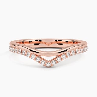 Mara Double Contoured Diamond Ring