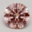 2.50 Ct. Fancy Intense Pink Round Lab Grown Diamond