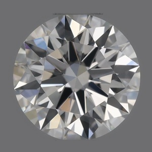 Round diamond — real photo