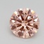 1.60 Ct. Fancy Intense Pink Round Lab Grown Diamond