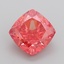 4.23 Ct. Fancy Vivid Pink Cushion Lab Grown Diamond
