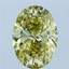 8.09 Ct. Fancy Intense Yellow Oval Lab Grown Diamond