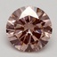2.00 Ct. Fancy Intense Pink Round Lab Grown Diamond