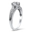 The Marcy Ring, smalltop view on a hand