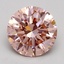 3.00 Ct. Fancy Intense Pink Round Lab Grown Diamond