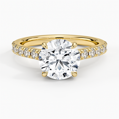 18K Yellow Gold Grand Lissome Diamond Ring