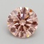 2.25 Ct. Fancy Intense Pink Round Lab Grown Diamond