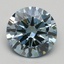 1.50 Ct. Fancy Intense Blue Round Lab Grown Diamond