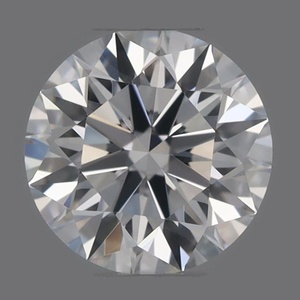 Round diamond — real photo