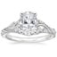 Platinum Begonia Vine Diamond Ring (1/2 ct. tw.), smalltop view