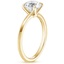 18K Yellow Gold Hazel Ring, smallside view