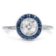 Modern Reproduction Diamond Vintage Ring
