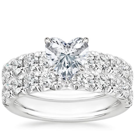 18K White Gold Ellora Diamond Bridal Set