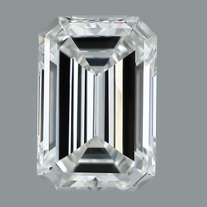 Emerald diamond — real photo