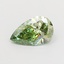 1.02 Ct. Fancy Vivid Green Pear Lab Grown Diamond