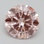 3.01 Ct. Fancy Vivid Pink Round Lab Grown Diamond