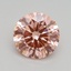 1.71 Ct. Fancy Intense Pink Round Lab Grown Diamond