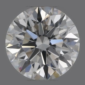 Round diamond — real photo